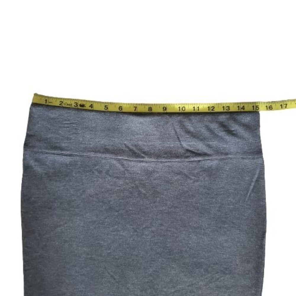 LOFT Outlet Knit Sweater Pencil Skirt Gray Women's Size Medium Petite - Picture 8 of 10
